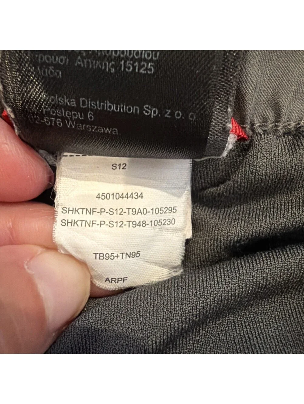 The North Face Mens Hiking Cargo Shorts Gray Nylon Belted Size Large Inseam 9”